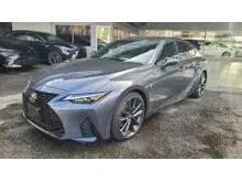 2024 Lexus IS 300 2.0 F Sport Sedan 360 Camera PCS LDA BSM Unreg