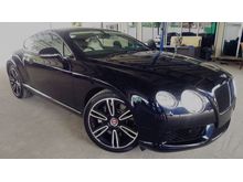 2012 BENTLEY CONTINENTAL GT V8 4.0 UK PRICE WITH GST RM 775K (NEGO) BLACK (0895) DP RM 82187 LOAN RM 724K x 2.7 x 9 YEAR INSTALLMENT RM 8000 (108)