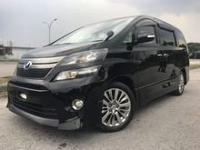 2014 Toyota Vellfire 2.4 Z Golden Eyes MPV**NO GST**NO SST**PREMIUM WARRANTY**SHOWROOM CONDITION**HIGH TRADE-IN**