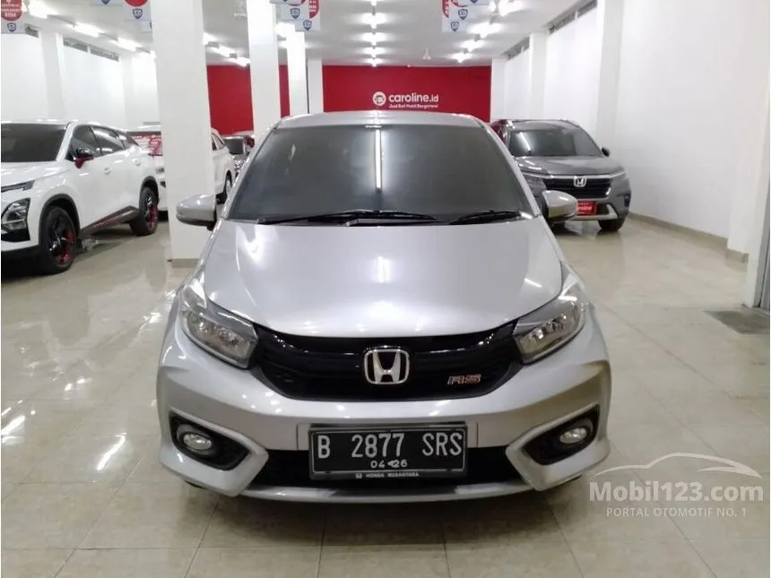 Jual Mobil Honda Brio 2021 RS 1.2 di Banten Automatic Hatchback Abu
