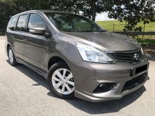 2015 Nissan Grand Livina 1.8 (A) Comfort MPV / 1 CAREFUL OWNER / LOW MILEAGE / ACCIDENT FREE / NO SST APPLY