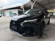 2023 Lexus NX 350 2.4 F SPORT PANAROMIC ROOF 4CAMERA HUD BSM JAPAN EDITION
