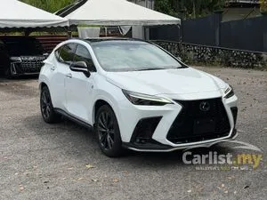 2023 Lexus NX 350 2.4 F Sport - Panoramic Roof - 4Camera - Head Up Display - Blind Spot Monitor - TipTop Condition - High Quality