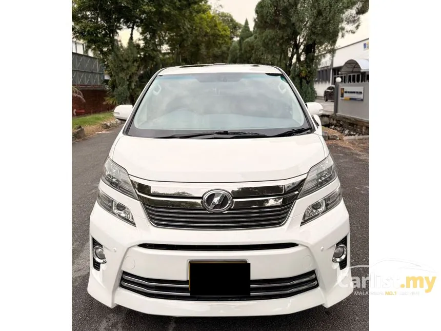 2013 Toyota Vellfire ZG MPV
