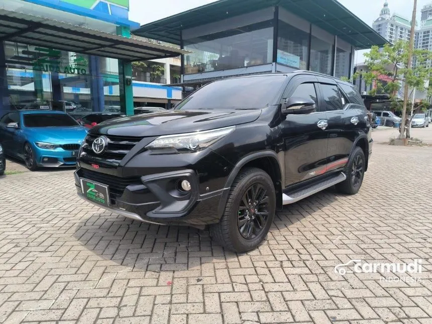 Jual Mobil Toyota Fortuner 2018 VRZ 2.4 di DKI Jakarta Automatic SUV Hitam Rp 389.999.999