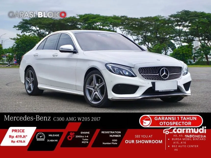 2017 Mercedes-Benz C300 AMG Line CKD Sedan