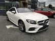 Recon NEW ARRIVAL- 2018 Mercedes-Benz E200 2.0 AMG COUPE*JAPAN SPEC - Cars for sale