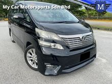 Toyota Vellfire 2.4 (A) Z Platinum MPV 2POWER DOOR / POWER BOOT / REVERSE CAMERA