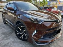 2017 Toyota C-HR 1.2 S Modellista SUV (SURROUND CAMERA ,SEQUENTIAL BLINKER SIGNAL LAMP,LED TAIL LIGHTS,PRE CRASH,LANE KEEPING ASSIST) HIGH SPEC