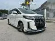 Recon 2020 Toyota Alphard 2.5 G S C SC Package MPV/ FULLY LOADED/ JBL/SUNROOF/ MOONROOF