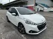 Used 2017 Peugeot 208 1.2 (A) TURBO PURETECH, New Facelift, Peugeot Full Service Record, Low Mileage 64K, DOHC 12