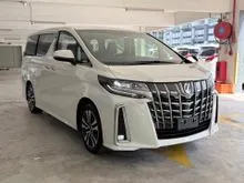 2022 Toyota Alphard 2.5 SC DIM BSM GRADE4.5