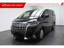 2018 Toyota Alphard 2.5 MPV (SUNROOF) (TIPTOP CONDITION) (1-YEAR WARRANTY)