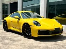 Grade 5A / 10k Mileage 2021 Porsche 911 3.0 Carrera Coupe PDLS Full Leather Bucket Seat (PM for Negotiating)