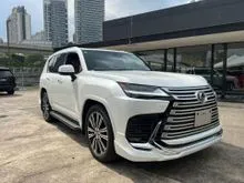 Lexus LX 600 3.4 F Sport SUV YR2024 UNREG [FULL SPEC] Modellista, Mark Levinson, Rear TV, CoolBox, Low Milleage