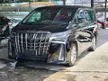 Recon 2018 Toyota Alphard 2.5 SA Unregistered with 5 YEARS Warranty