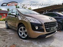 ( TRUE YEAR MADE 2011 ) Peugeot 3008 1.6 TURBO (A) CAREFUL LADY OWNER , NICE NUMBER