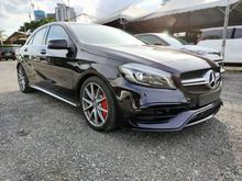 2015 Mercedes-Benz A45 AMG 2.0 MATIC Hatchback (CHEAPEST PRICE IN TOWN) FACELIFT /RECARO SEATS /BLACK INTERIOR /DRIVE MODE SELECT /UNREG