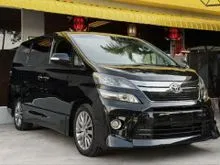 2013 Toyota Vellfire 2.4 Z Golden Eyes MPV
