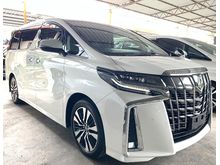 2019 Toyota Alphard 2.5 SC - ALPINE / SUNROOF / FULL SPEC / 7K KM / GRADE 5A / YEAR END PROMO