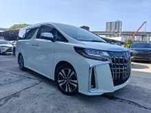 2023 Toyota Alphard 2.5 SC Grade 4.5 Sun Roof PCS LTA BSM DIM Display Audio Pilot Seat Power Boot Unregister