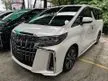 Recon 2021 Toyota Alphard 2.5 SC Sunroof Free Warranty Tinted Full Tank Unregister