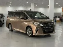 2023 Toyota Alphard 2.5 Z -LEO BLOND COLOUR-FULLY LOADED-5A GRADE-READY STOCK-ACTUAL PRICE