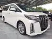 Recon TYPE GOLD,BLACK ROOF,UNREGISTER 2021 YEAR Toyota Alphard 2.5 TYPE GOLD,TYRE BLACK.ALPHARD 150 UNIT NEW ARRIVED SPEC TYPE GOLD,SC,X,S.