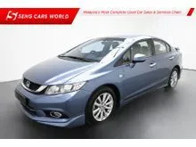 2015 Honda Civic 1.8 S Sedan (CAREFUL OWNER) (TIPTOP CONDITION) (1-YEAR WARRANTY)