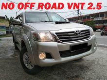 2014 Toyota Hilux 3.0 G VNT TURBO 4X4 NO OFF ROAD 2.5 1OWNER ORI LOW MILEAGE TIP TOP CONDITION