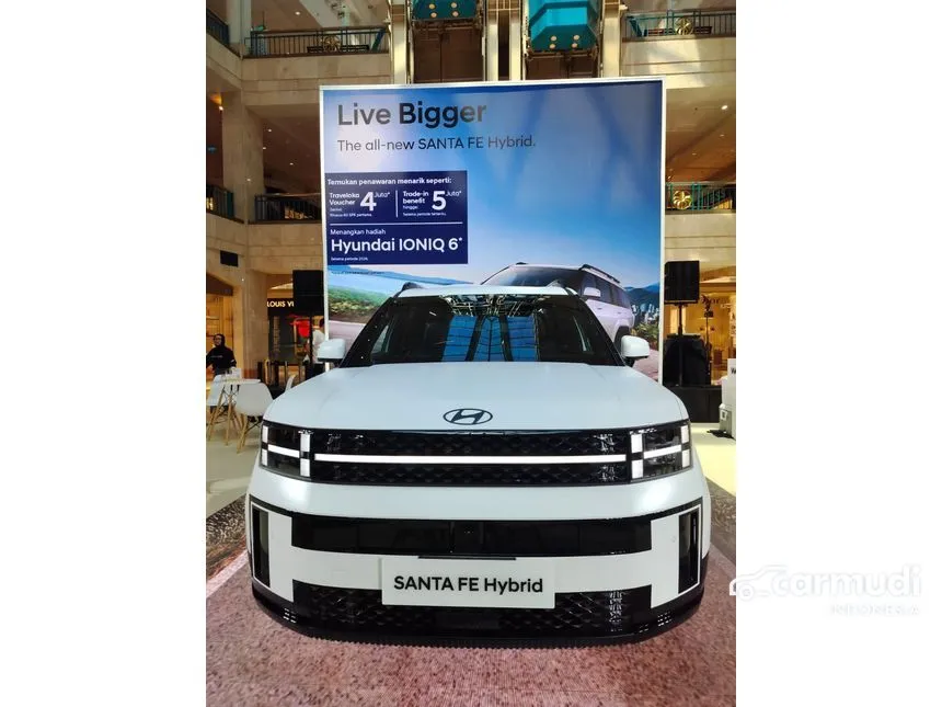 Jual Mobil Hyundai Santa Fe 2024 Calligraphy 1.6 di Jawa Barat Automatic SUV Putih Rp 699.000.000