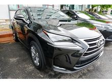2015 Lexus NX200t 2.0 SUV (A) UNREG
