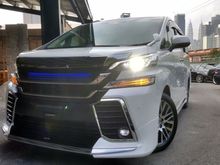 2016 Toyota Vellfire 2.5 ZG AERO TOURER MODELLISA ALPINE SYSTEM PILOT SEAT
