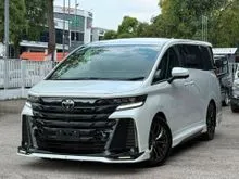 2024 Toyota Vellfire 2.4 Z Premier MPV 5A GR BODYKIT BLACK INTERIOR SUNROOF HUD BSM DIM 4CAM AUTO PARKING