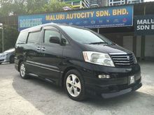 One Owner,2x Power Door,Sunroof,8 Seater Alcantara,Home Theater,220 Horse/Power,Well Maintain,Accident Free-2005/10 Toyota Alphard 3.0G V6 MPV