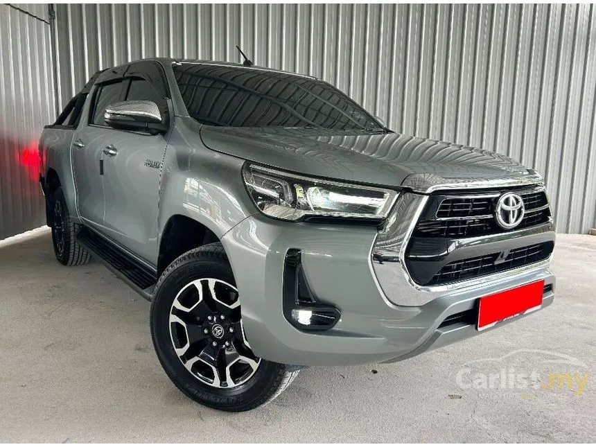 Used 2022 Toyota HILUX 2.4 V (A) 4WD PREMIUM NEW FACELIFT LOW MILEAGE ...