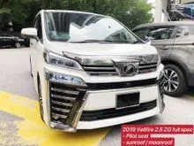 ACTUAL 2019 Toyota Vellfire 2.5 ZG FACELIFT DOCTOR OWNER ZA
