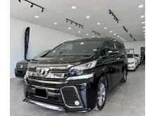 2017 Toyota Vellfire 2.5 Z Golden Eyes # One Careful Owner #  Full Semi Leather Seats #  Rear Parking Camera
