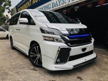 TOYOTA VELLFIRE 2.4 MODELLISTA 1YEAR WARRANTY 2013,SELDOM USE,4 NEW SPORT RIMS TYRES,GPS STSTEM,2 DVD PLAYER,SMOOTH ENGINE GEAR BOX,ONE DATO OWNER