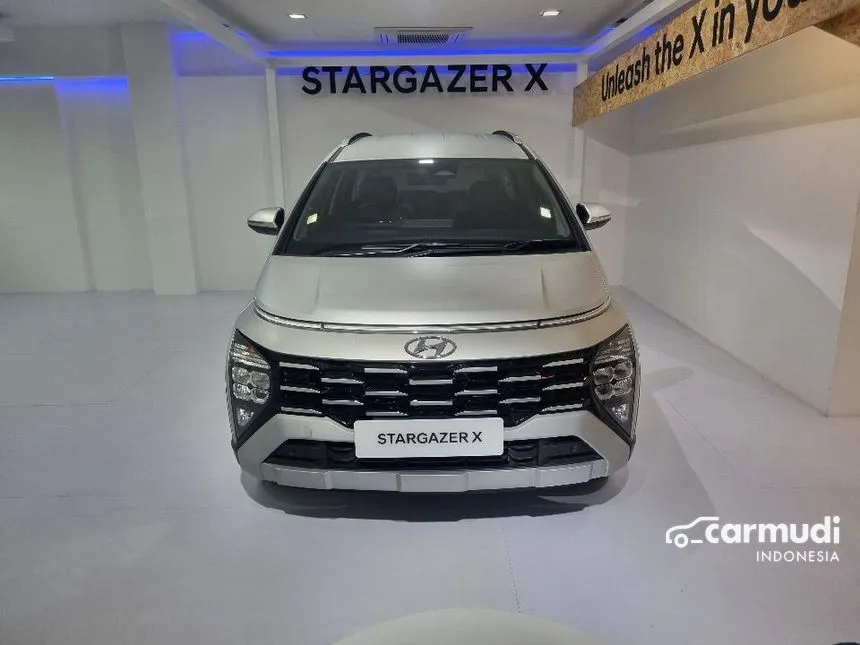 Jual Mobil Hyundai Stargazer X 2024 Prime 1.5 di Banten Automatic Wagon Silver Rp 320.000.000