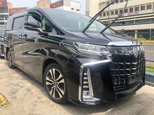2019 Toyota Alphard 2.5 G S C 3LED PRE CRASH SUNROOF LEATHER 011-2111 3500