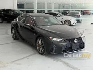 2021 Lexus IS 300 2.0 F Sport - Orange Caliper - Sunroof - 360 Camera - Red Leather Seat - BSM - 3 Eyes LED