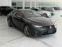 2021 Lexus IS 300 2.0 F Sport - Orange Caliper - Sunroof - 360 Camera - Red Leather Seat - BSM - 3 Eyes LED