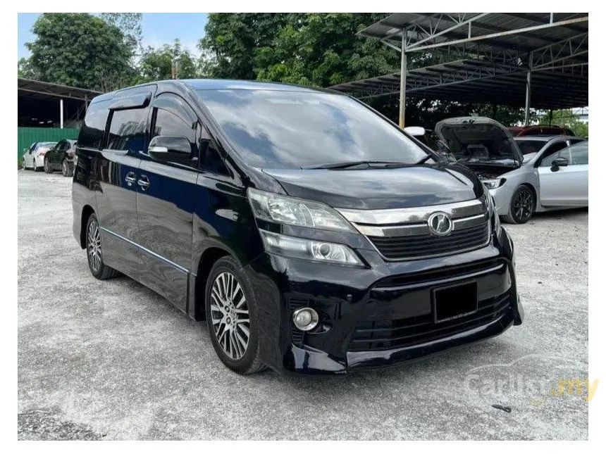 2014 Toyota Vellfire Z Golden Eyes MPV