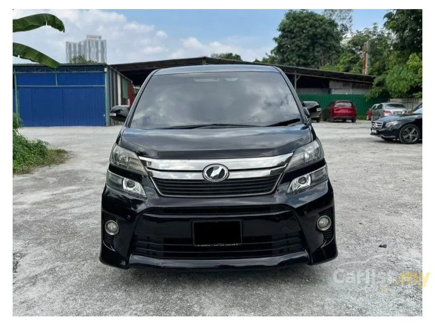 2014 Toyota Vellfire Z Golden Eyes MPV