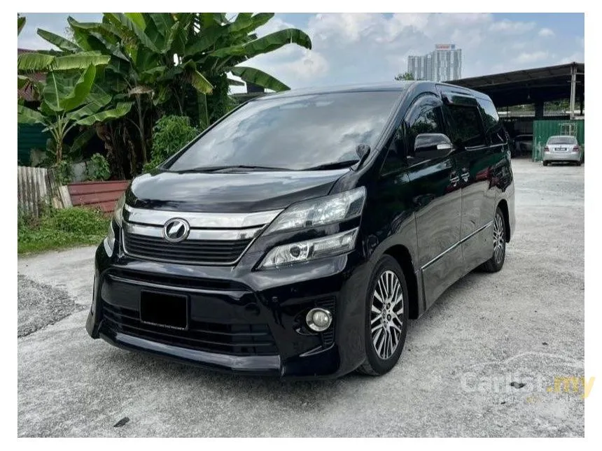 2014 Toyota Vellfire Z Golden Eyes MPV