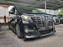 2015 Toyota Alphard 2.5 G S C Package MPV JBL 360 CAM PRE CRASH