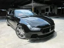 2014 [ LOANKEDAI ]  Maserati Ghibli 3.0 S Sedan FULL SPEC (LOAN KEDAI IC SAHAJA)