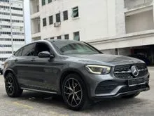 2022 MERCEDES BENZ GLC 300 COUPE FULL SERVICE RECORD LOW MILEAGE 75KM SUNROOF APPLECARPLAY KEYLESS
