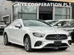 Recon 2021 Mercedes Benz E300 2.0 AMG Line Coupe Sports Unregistered AMG Body Styling AMG Sport Exhaust System AMG Multi Function Steering AMG Brembo Bra